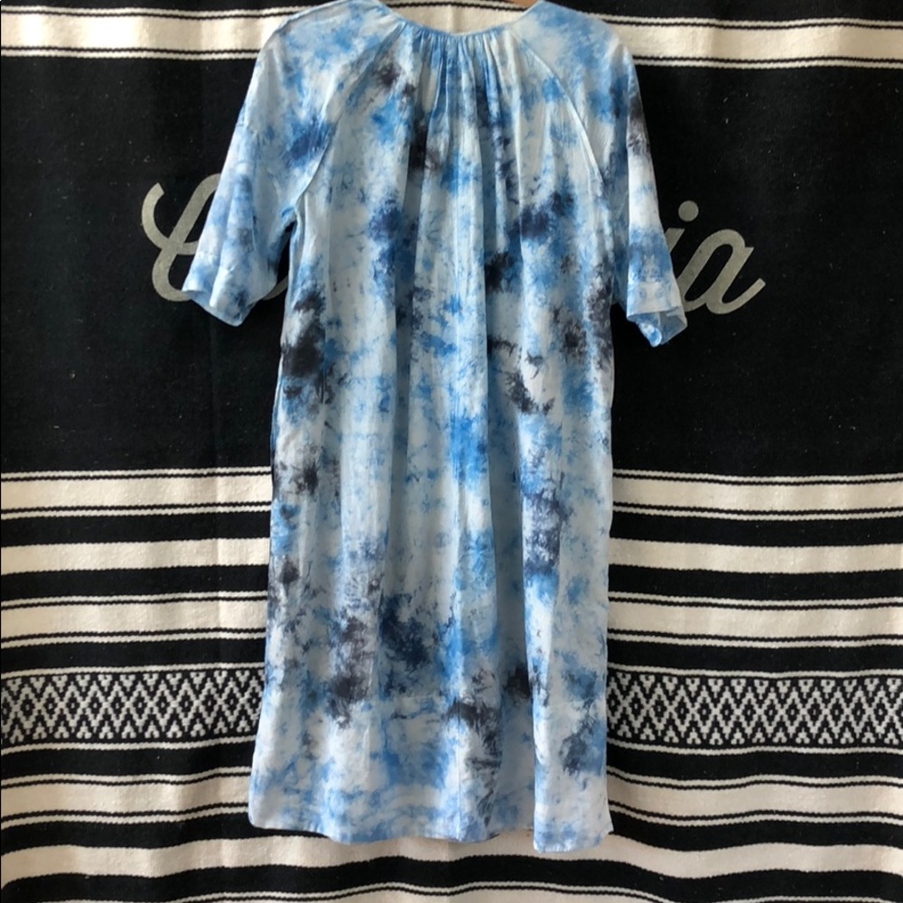 Raquel Allegra Tie-dye Cotton Tunic Dress - Picture 5 of 7